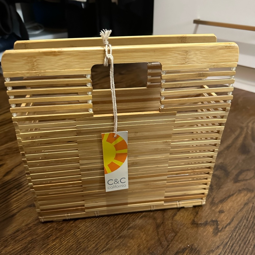 Wooden purse